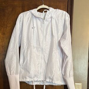 ZYIA Light Pink Hooded Bomber Jacket